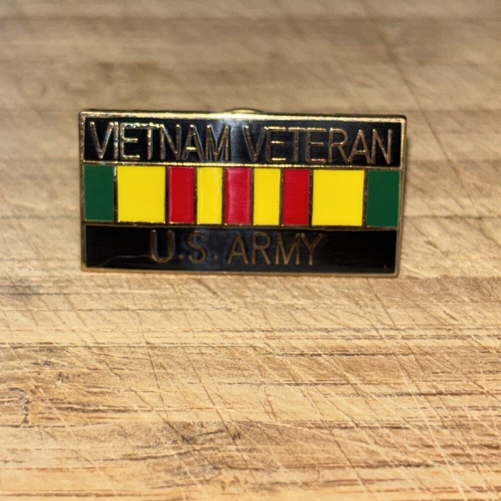 Hat Pin Military U S Army Vietnam Veteran NEW Lapel Pin Push Pin